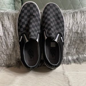 Vans checked shoes